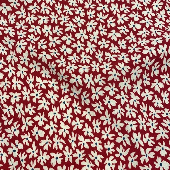 Reformation Red Floral Zoe Skirt - Picture 9 of 10